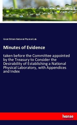 Minutes of Evidence