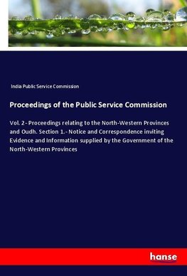 Proceedings of the Public Service Commission