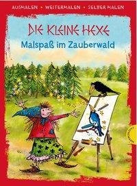 Die kleine Hexe. Malspaß im Zauberwald