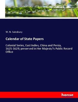 Calendar of State Papers