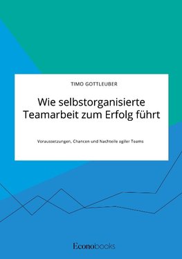 Wie selbstorganisierte Teamarbeit zum Erfolg führt. Voraussetzungen, Chancen und Nachteile agiler Teams