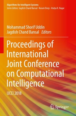 Proceedings of International Joint Conference on Computational Intelligence