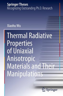 Thermal Radiative Properties of Uniaxial Anisotropic Materials and Their Manipulations