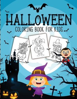 Halloween Coloring Book For Kids