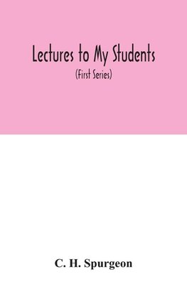 Lectures to my students