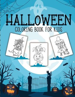 Halloween Coloring Book For Kids