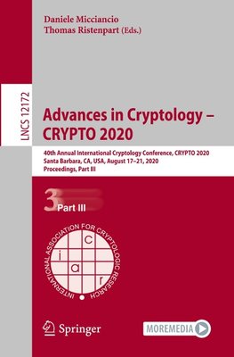 Advances in Cryptology - CRYPTO 2020