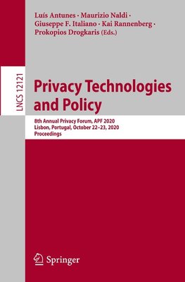 Privacy Technologies and Policy