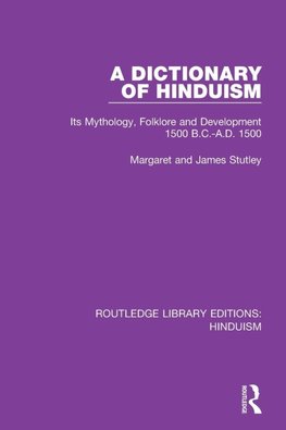 A Dictionary of Hinduism