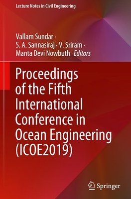 Proceedings of the Fifth International Conference in Ocean Engineering (ICOE2019)