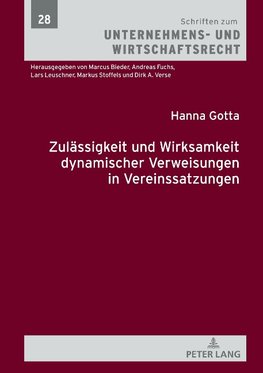 Zuverlässigkeit und Wirksamkeit dynamischer Verweisungen in Vereinssatzungen