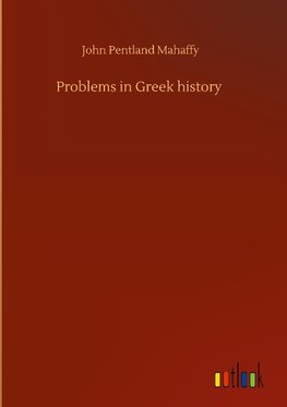 Problems in Greek history