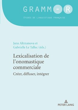 Lexicalisation de l'onomastique commerciale