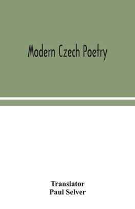 Modern Czech poetry