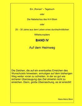 Die Nabelschau des H-H Blom Band IV