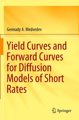 Yield Curves and Forward Curves for Diffusion Models of Short Rates