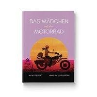 Das Mädchen auf dem Motorrad