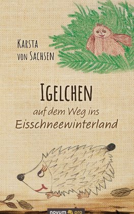 Igelchen auf dem Weg ins Eisschneewinterland