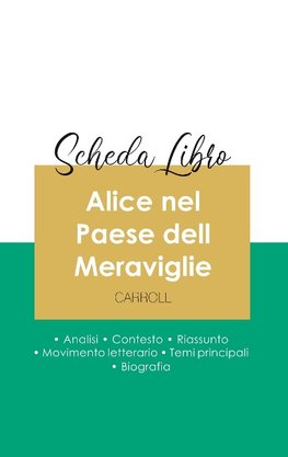 Scheda libro Alice nel Paese dell Meraviglie di Lewis Carroll (analisi letteraria di riferimento e riassunto completo)