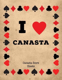 Canasta Score Sheets