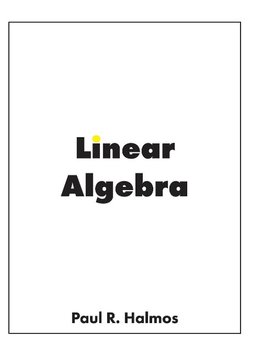 Linear Algebra