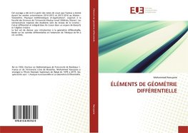 ÉLÉMENTS DE GÉOMÉTRIE DIFFÉRENTIELLE