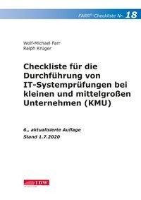 Checkliste 18 für die Durchführung von IT-Systemprüfungen bei kleinen und mittelgroßen Unternehmen (KMU)