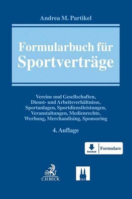 Formularbuch für Sportverträge