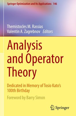 Analysis and Operator Theory