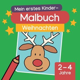 Mein erstes Kinder-Malbuch: Weihnachten