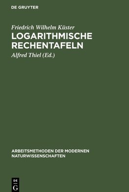 Logarithmische Rechentafeln