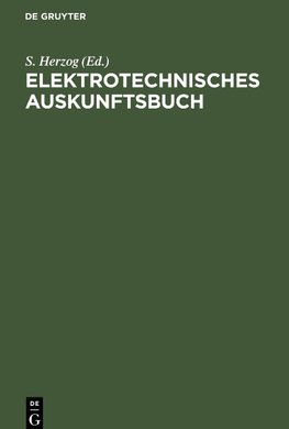 Elektrotechnisches Auskunftsbuch