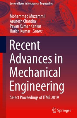 Recent Advances in Mechanical Engineering