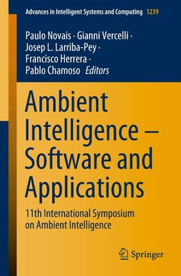 Ambient Intelligence - Software and Applications