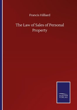 The Law of Sales of Personal Property