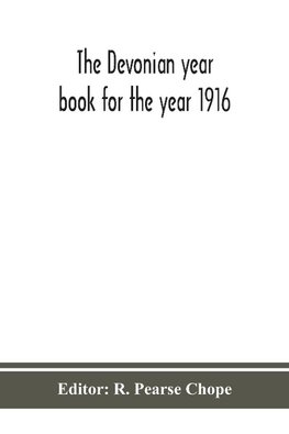 The Devonian year book for the year 1916