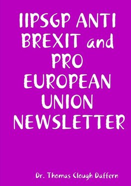 IIPSGP ANTI BREXIT and PRO EUROPEAN UNION  JOURNAL