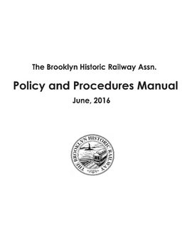 Policy & Procedures