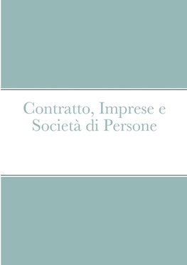 Contratto, Imprese e Società di Persone