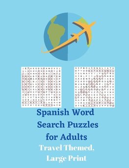 Spanish Word Search Puzzles for Adults