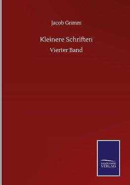 Kleinere Schriften