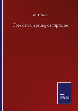 Über den Ursprung der Sprache