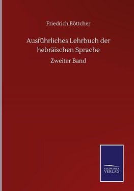 Ausführliches Lehrbuch der hebräischen Sprache