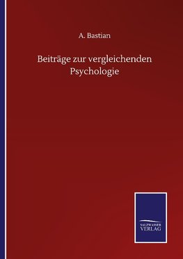 Beiträge zur vergleichenden Psychologie