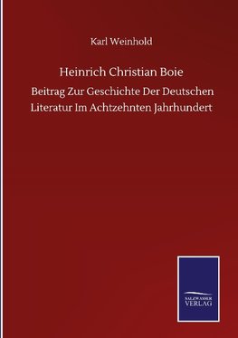 Heinrich Christian Boie