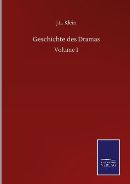 Geschichte des Dramas