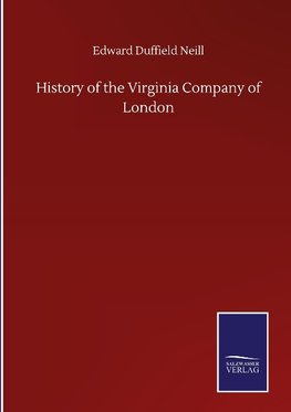 History of the Virginia Company of London