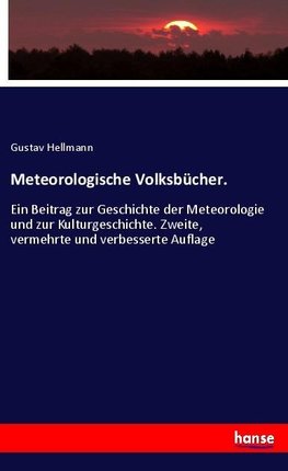 Meteorologische Volksbücher.