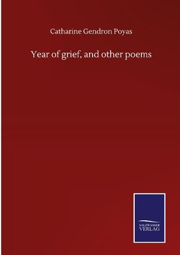 Year of grief, and other poems