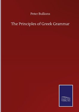 The Principles of Greek Grammar